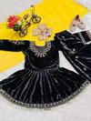 OC 233 Viscose Velvet Top With Bottom Dupatta Wholesalers In Delhi